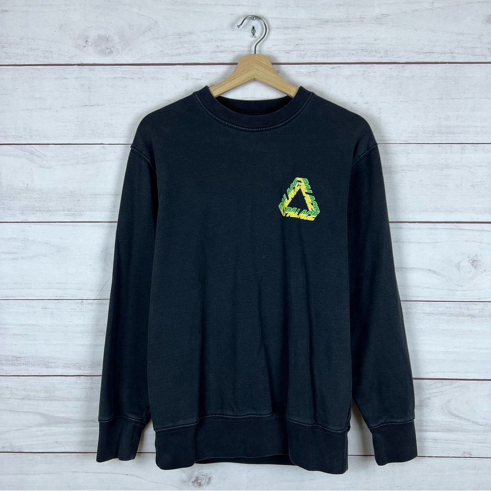 Palace Split P3 Pullover Sweatshirt Small - image 2